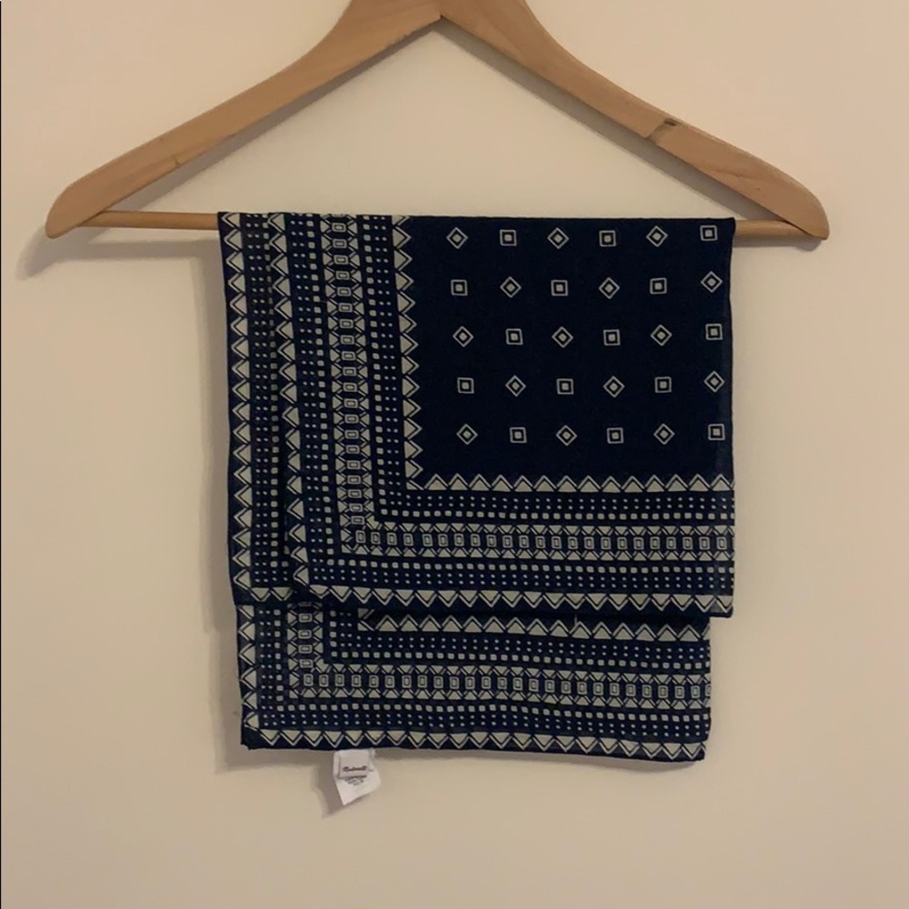 Madewell Navy Bandana